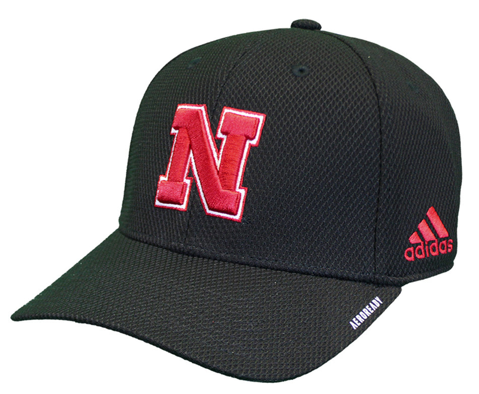 Adidas Huskers 2020 Coaches Fitted Flex Cap