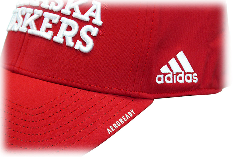 Adidas Nebraska Huskers Structured Flex Hat