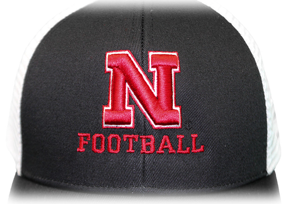 Adidas 2020 Structured Mesh Nebraska Football Hat