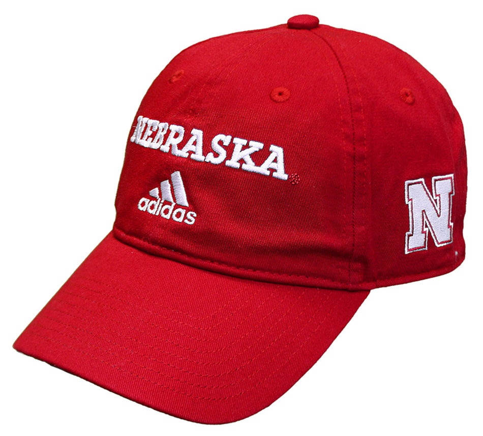 Adidas 2020 Nebraska Phantom Spring Game Sideline Slouch - Red