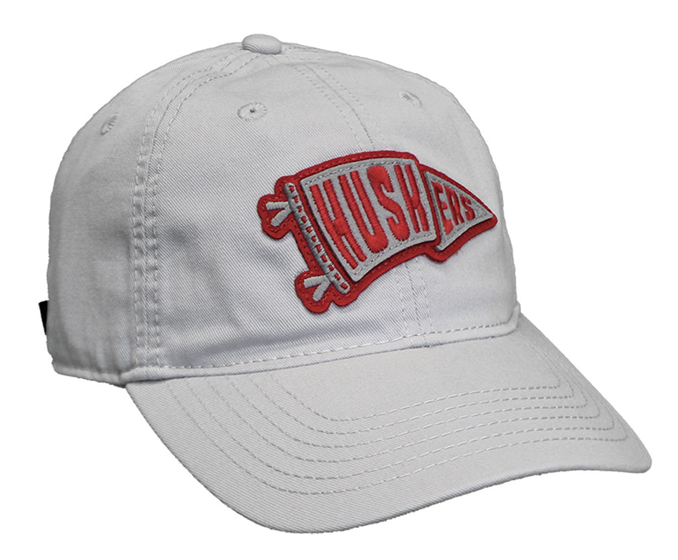 Womens Silver Huskers Pennant Hat