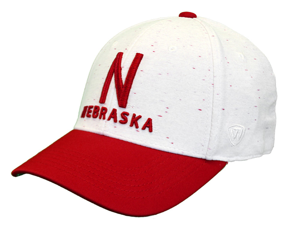 Nebraska N One Fit Stretch Cap