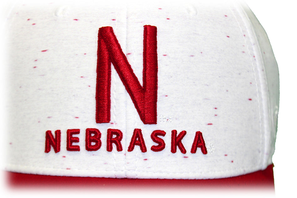 Nebraska N One Fit Stretch Cap