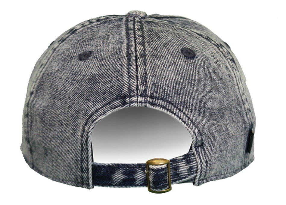 Womens Stone Washed Denim Huskers Lid