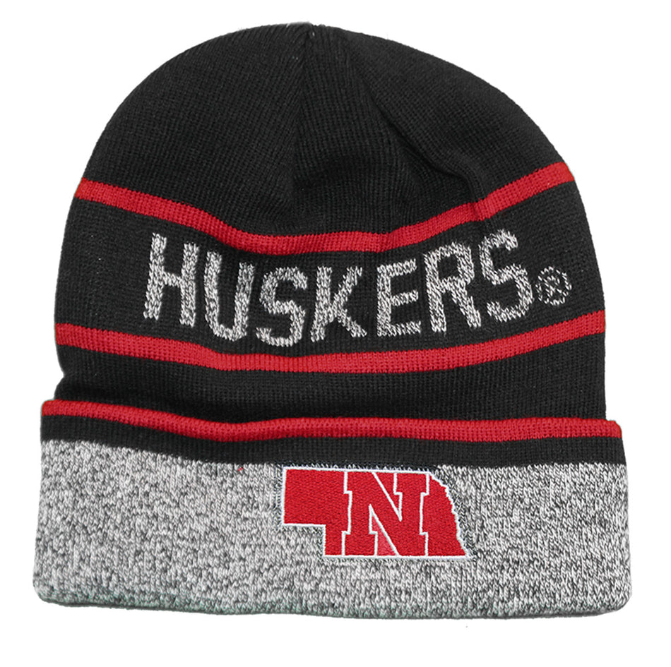 Vertex Nebraska State Cuffed Beanie