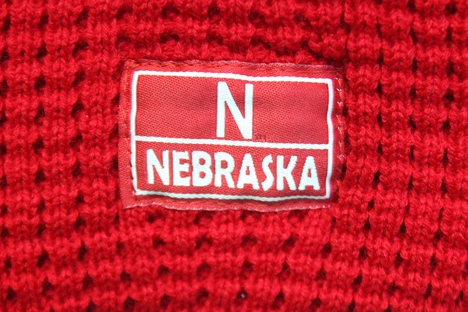 Waffles N Nebraska Cuffed Knit Hat