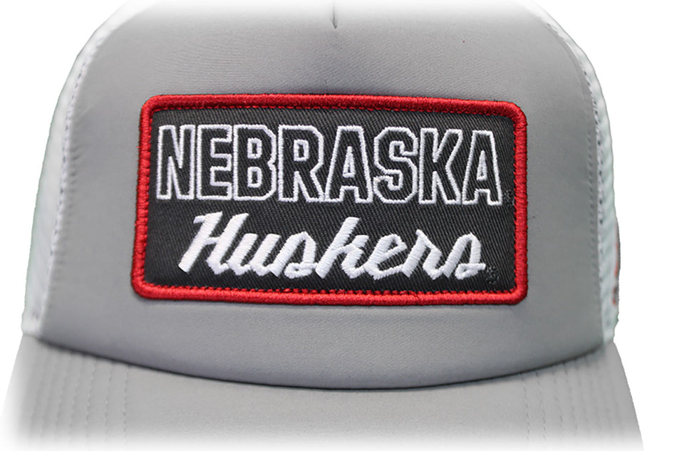 Adidas Nebraska Huskers Foam Trucker Hat