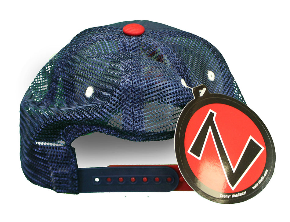 Husker Patriot Snapback Trucker