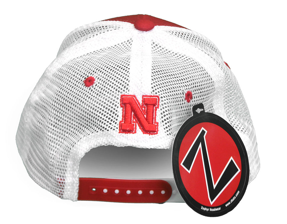Huskers Upfront Adjustable Trucker