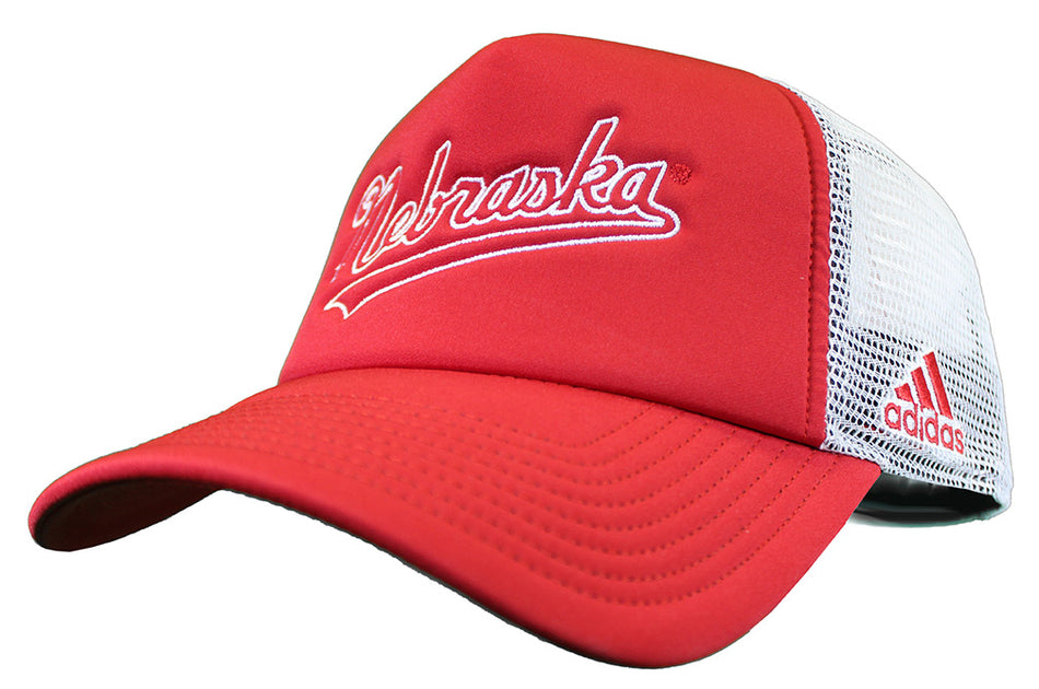 Adidas Nebraska Tailsweep Foam Adjustable Trucker