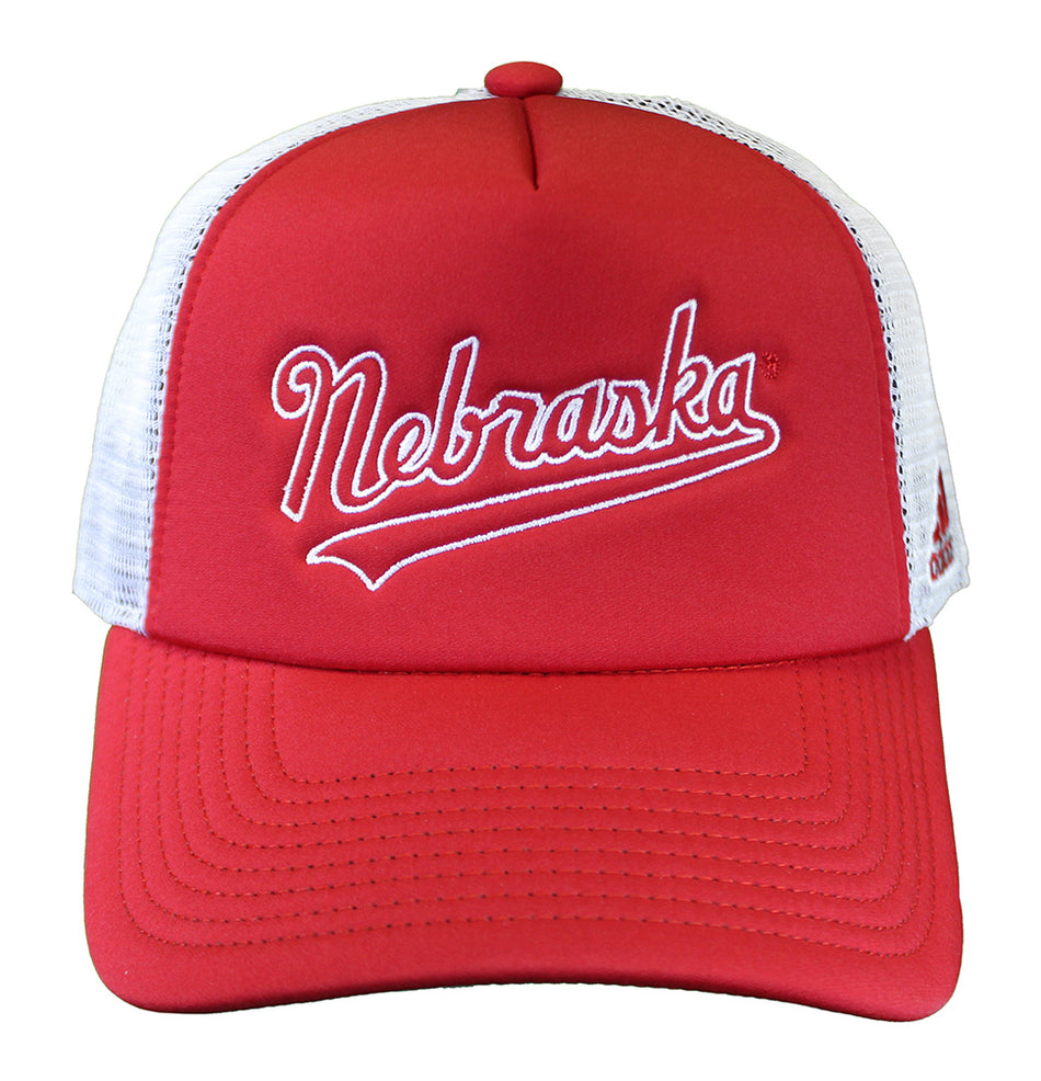 Adidas Nebraska Tailsweep Foam Adjustable Trucker