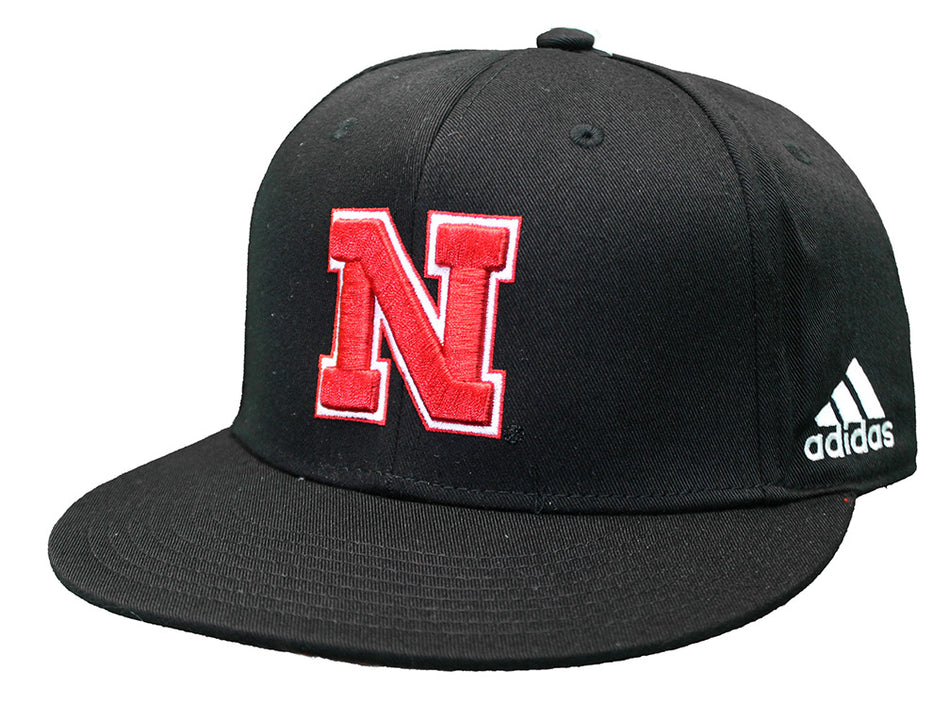 Adidas Nebraska Iron N Flat Brim Snapback