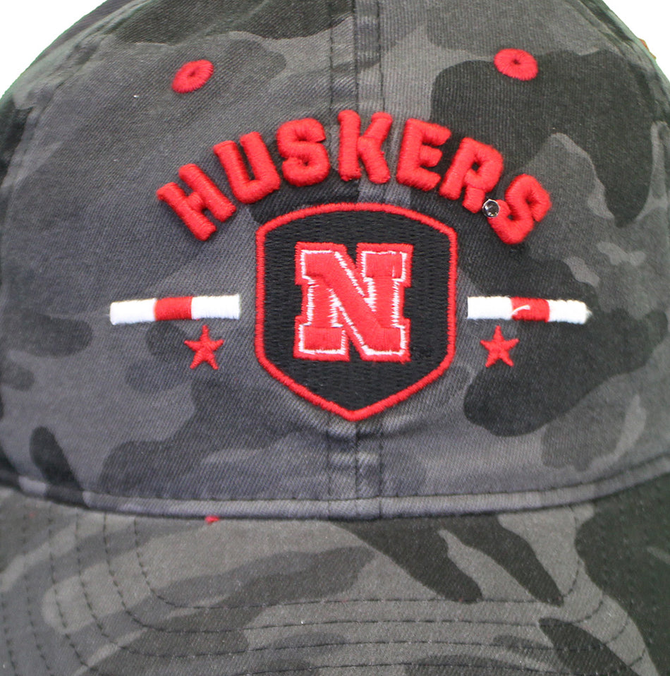 Huskers N Night Patrol Camo Cap