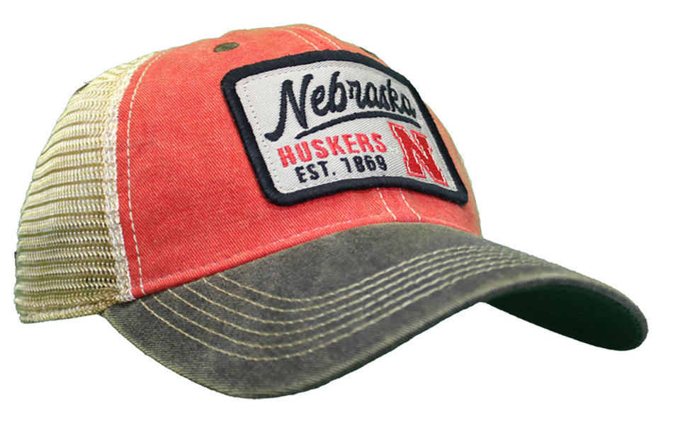 Nebraska Huskers Est. Patch Trucker