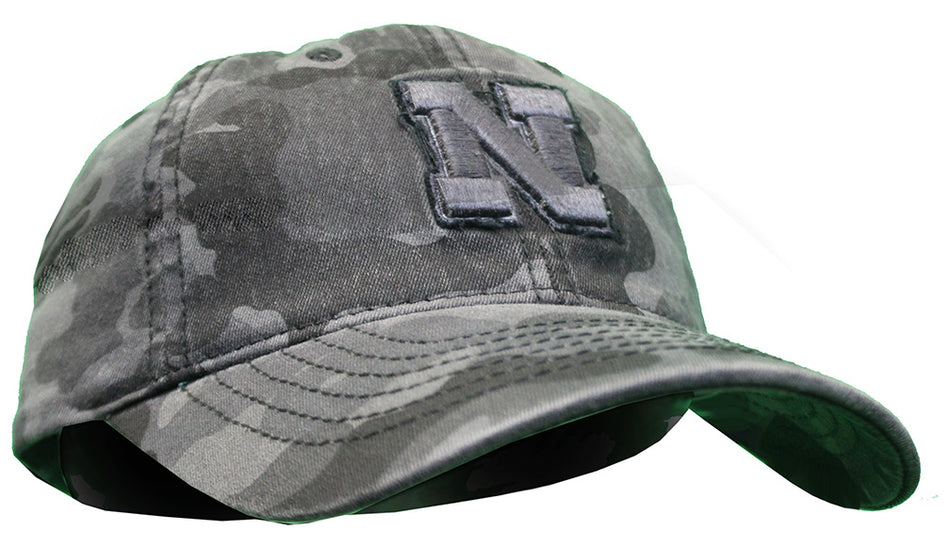 Camo Nebraska Smoke City Trucker