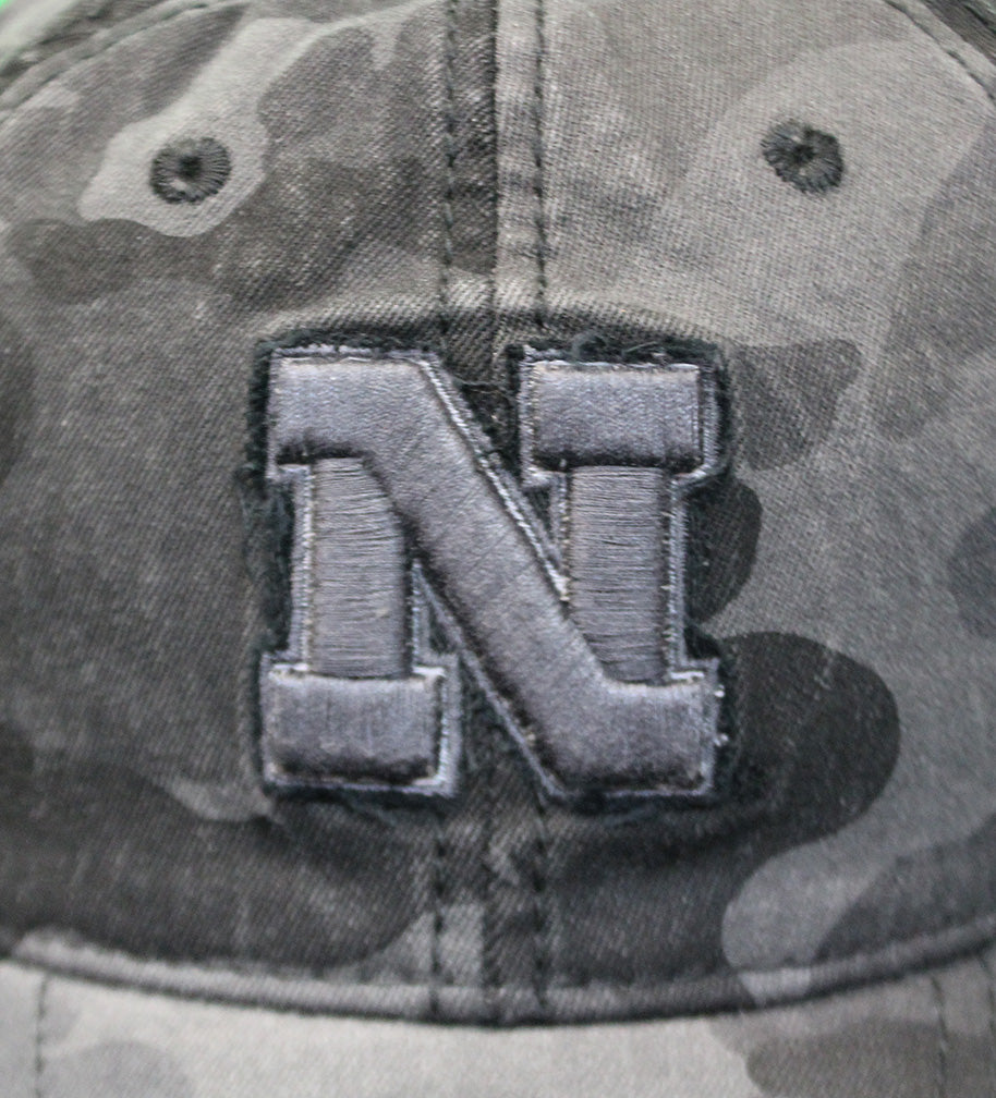 Camo Nebraska Smoke City Trucker
