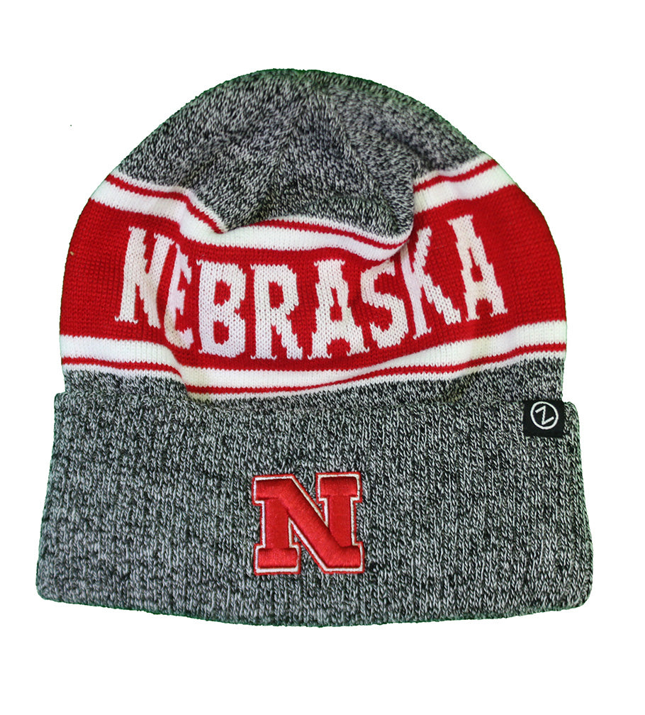 Nebraska Mayer Cuffed Beanie
