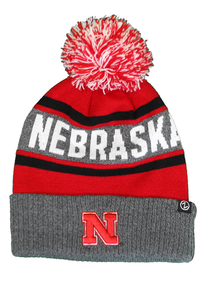 Nebraska Tia Knit Pom