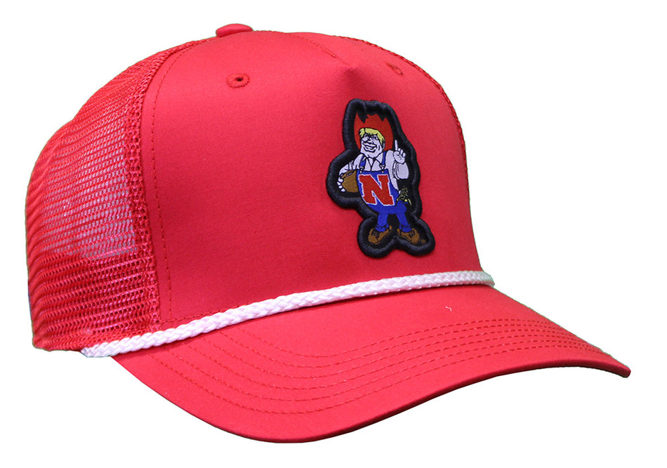 Nebraska Herbie Husker Rope Trucker