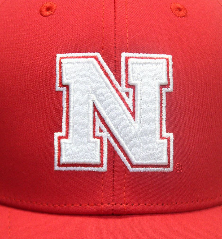 Adidas Nebraska Coaches Pack Cap - Red