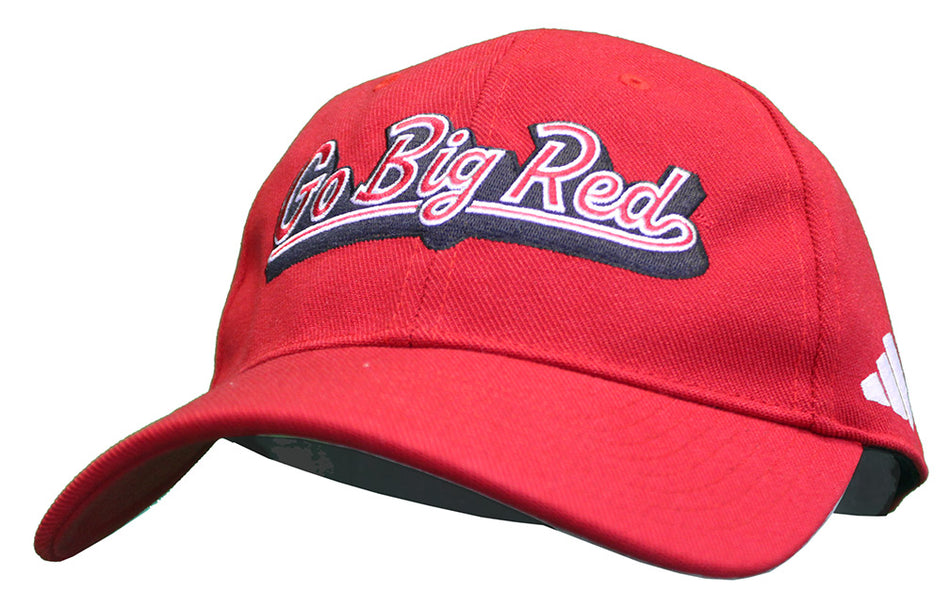 Adidas Go Big Red Flex Stretch Fitted Hat
