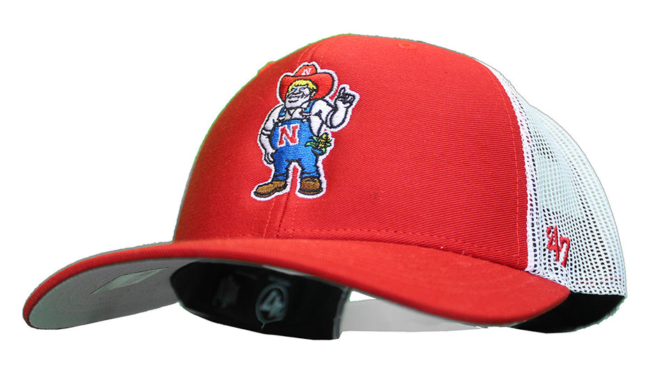 Crimson N Cream Herbie Husker Mesh Back Lid