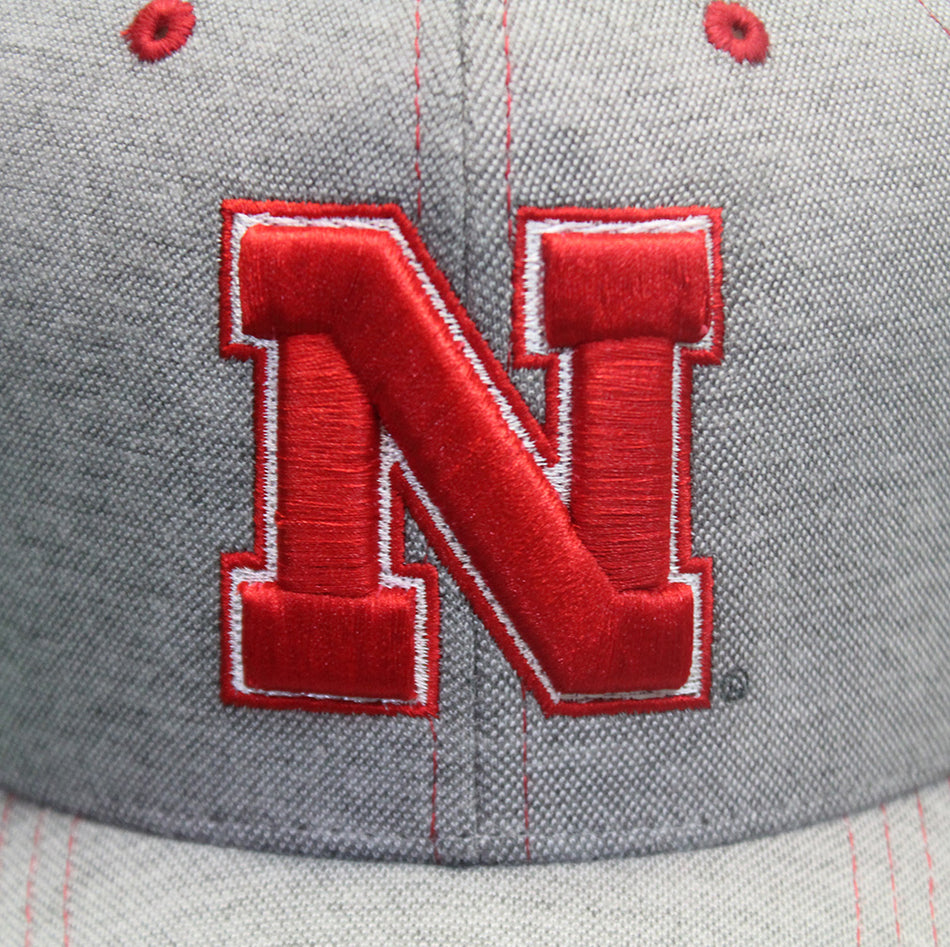 Huskers Iron N Mesh Curve Z Fit Hat