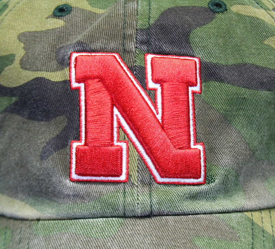 Nebraska Clean-Up Camo Cap