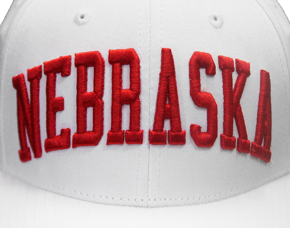 Nebraska Cotton Twill 3D Snapback