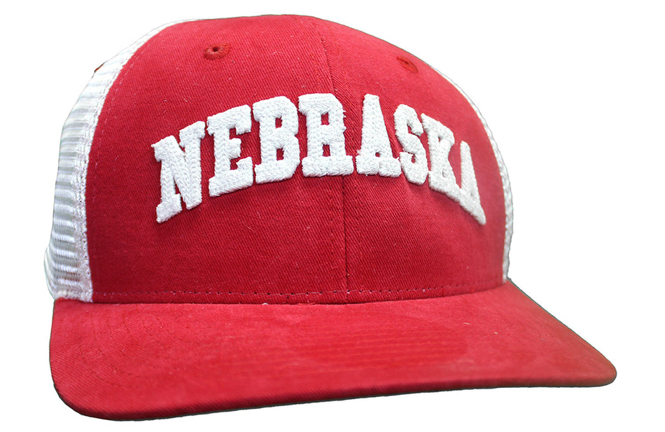 Nebraska Arch Chain Stitch Cap