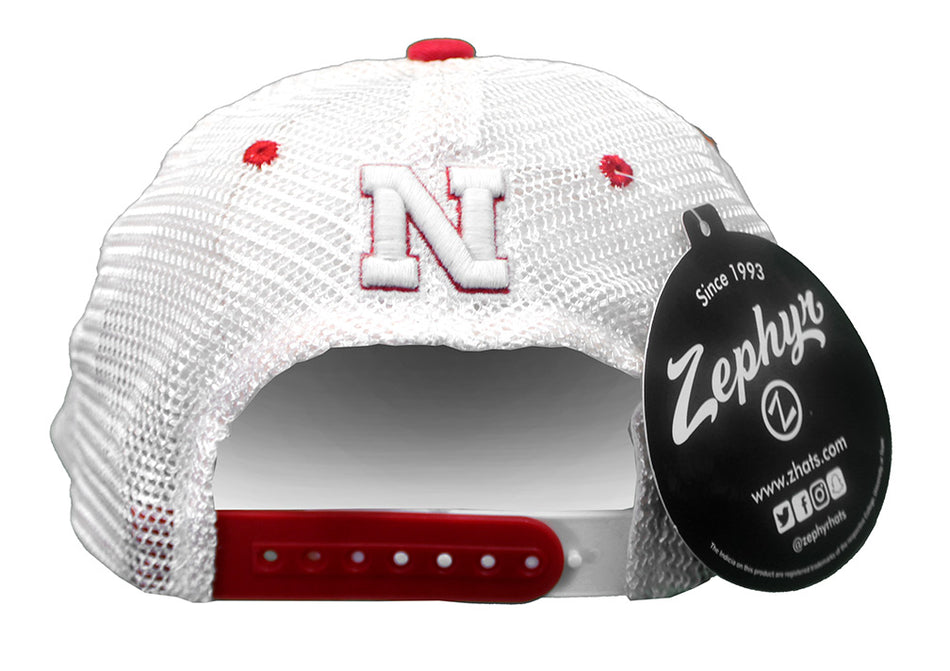 Nebraska Arch Chain Stitch Cap