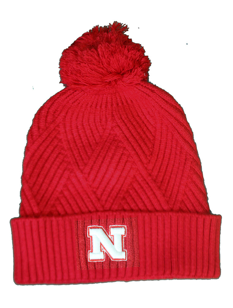 Nebraska Bridger Textured Pom Knit