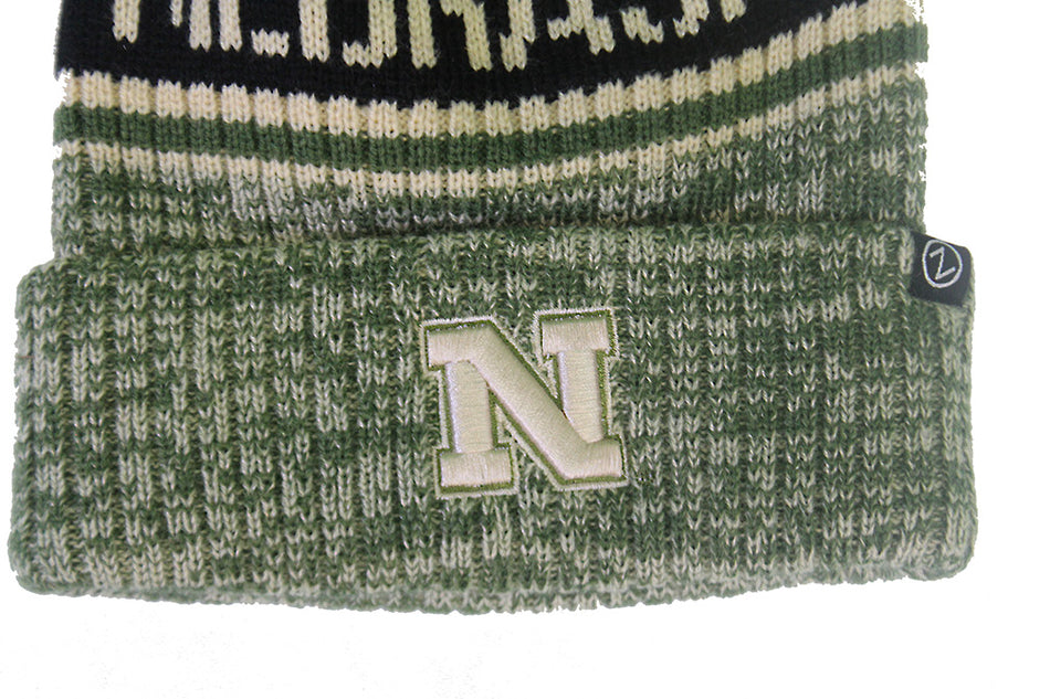 Nebraska Winter Pine Iron N Ribbed Cuff Beanie