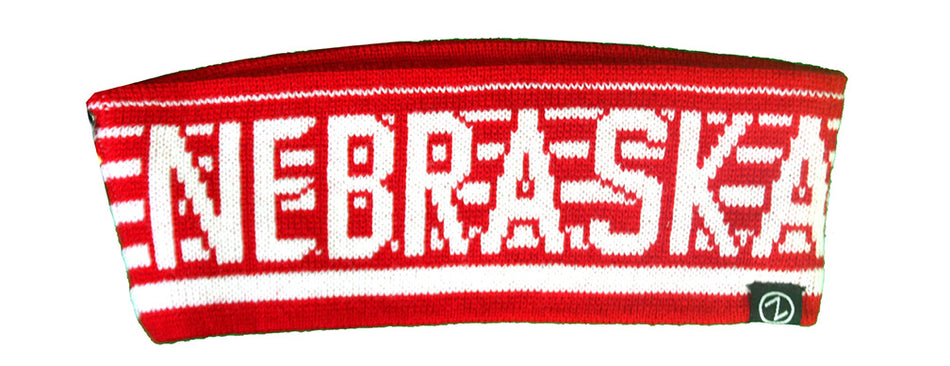 Nebraska Level Up Knit Headband