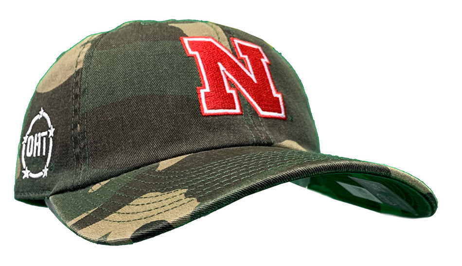 Nebraska USA OHT Camo Cap