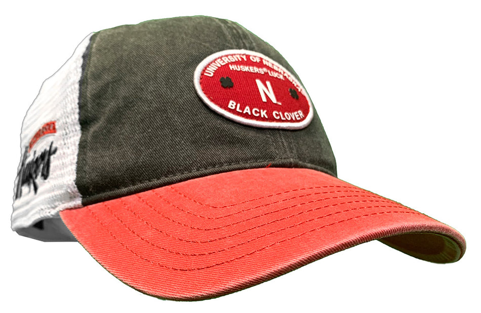 Nebraska Huskers Soft Mesh Clover Snap