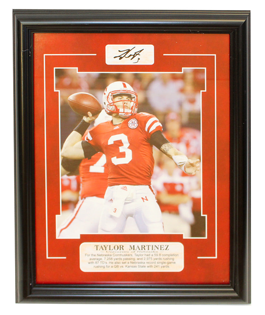 Martinez Framed Career Plaque