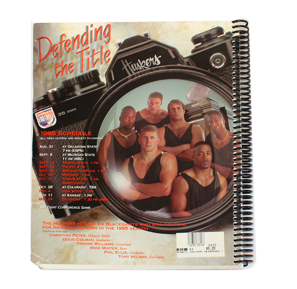 Frazier N Osborne Autographed 1995 Media Guide