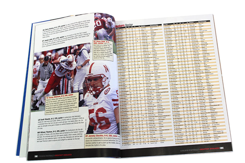 2001 NU vs. OU Game Sporting News Issue