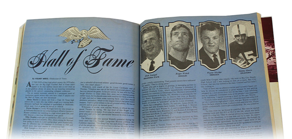 Osborne Autographed 1979 Big Eight Preview Magazine