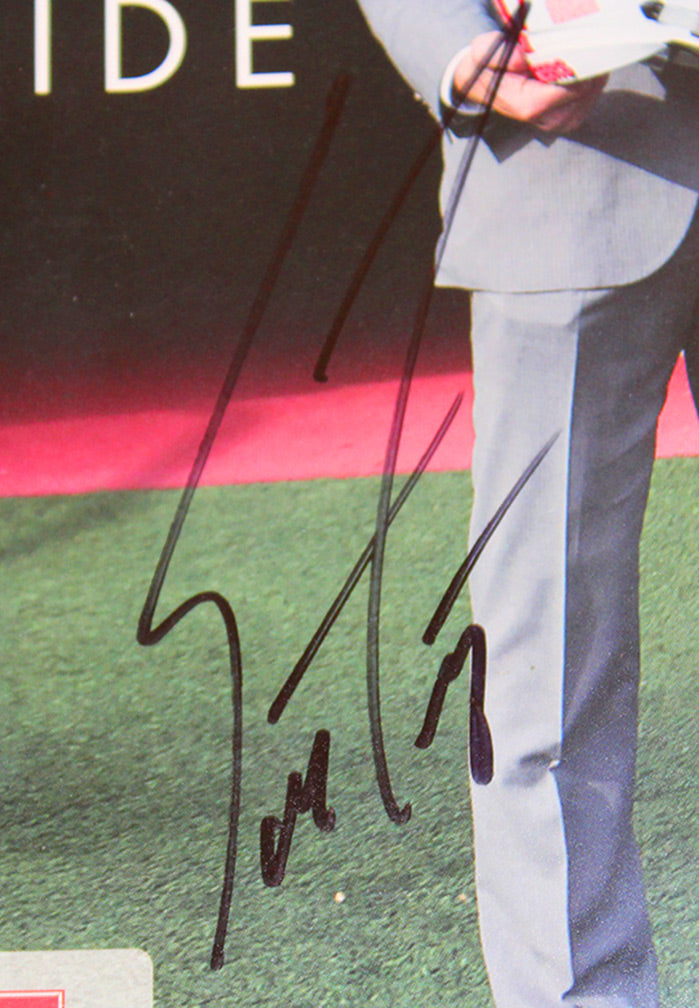 Coach Frost Autographed 2018 Huskers Spring Sports Guide Booklet