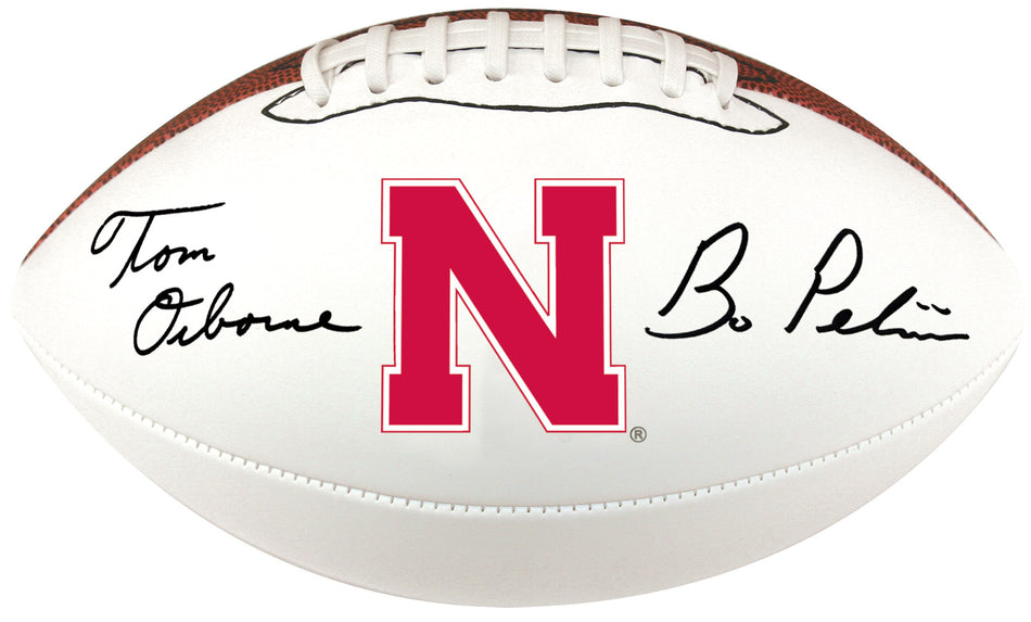 Bo & Tom Signed Football