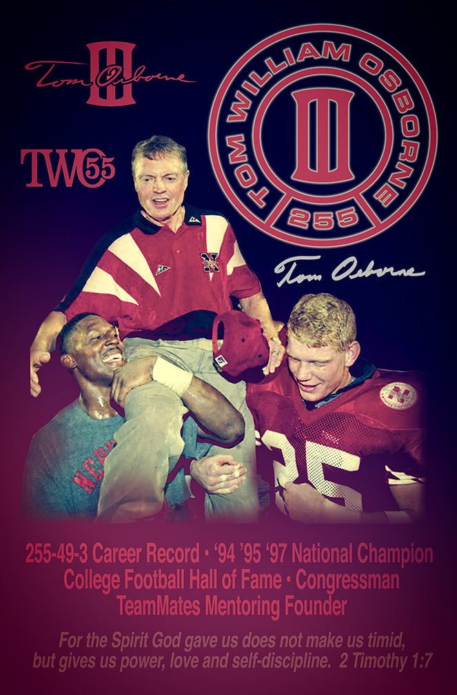 TWO55 Coach Osborne Autographed Print