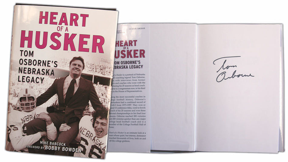 Heart Of A Husker Autographed