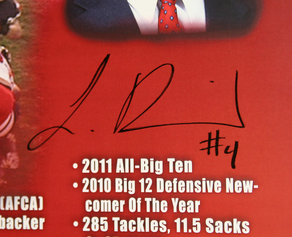 Lavonte David Autographed Career Framed Print