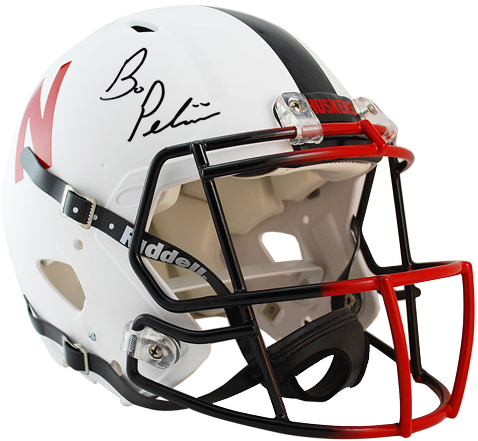 Bo Pelini Autographed Unrivaled Authentic Full Size Helmet