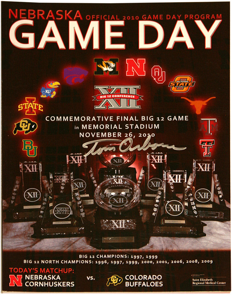 Osborne Final Big XII Game Day Program