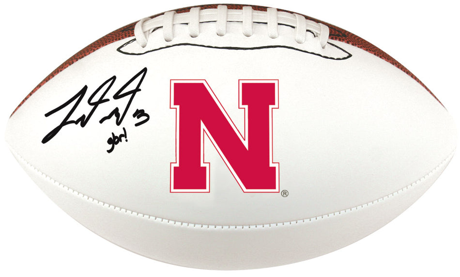 Taylor Martinez Autographed Football