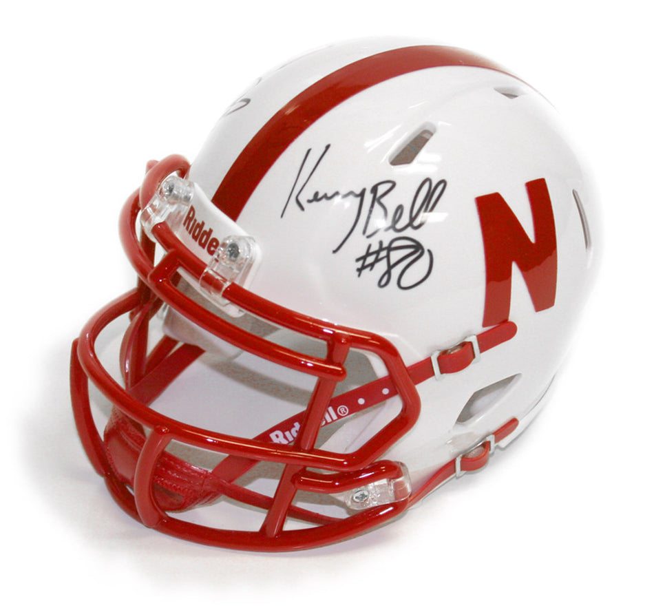 Abdullah & Bell Autogaphed Mini Speed Helmet