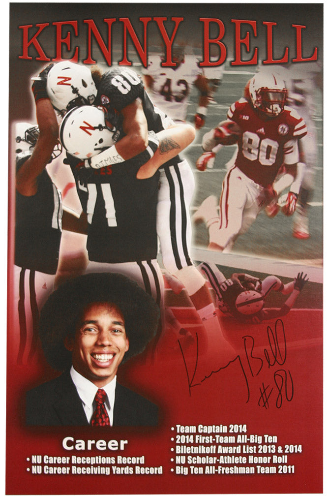 Kenny Bell Autgraphed Career Print